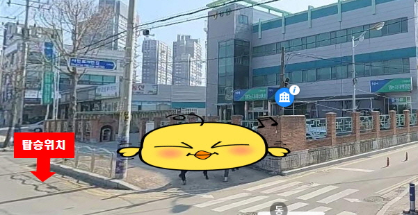 버스터미널 맞은편 농협 영농자재센터 앞